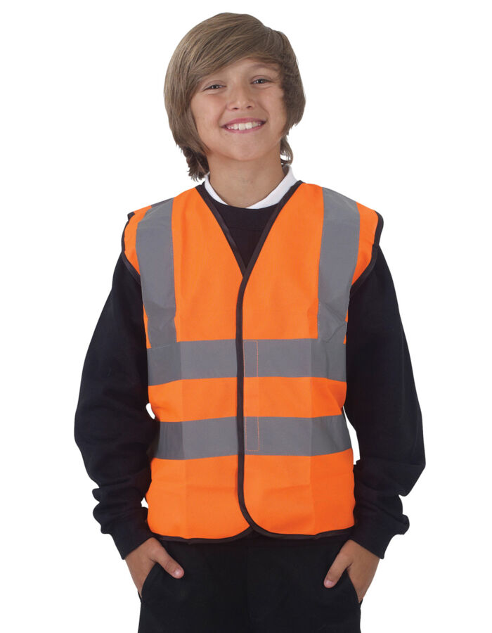 Yoko Children's Hi-Vis Waistcoat HVW100CH Children's Hi-Vis Waistcoat Thumbnail