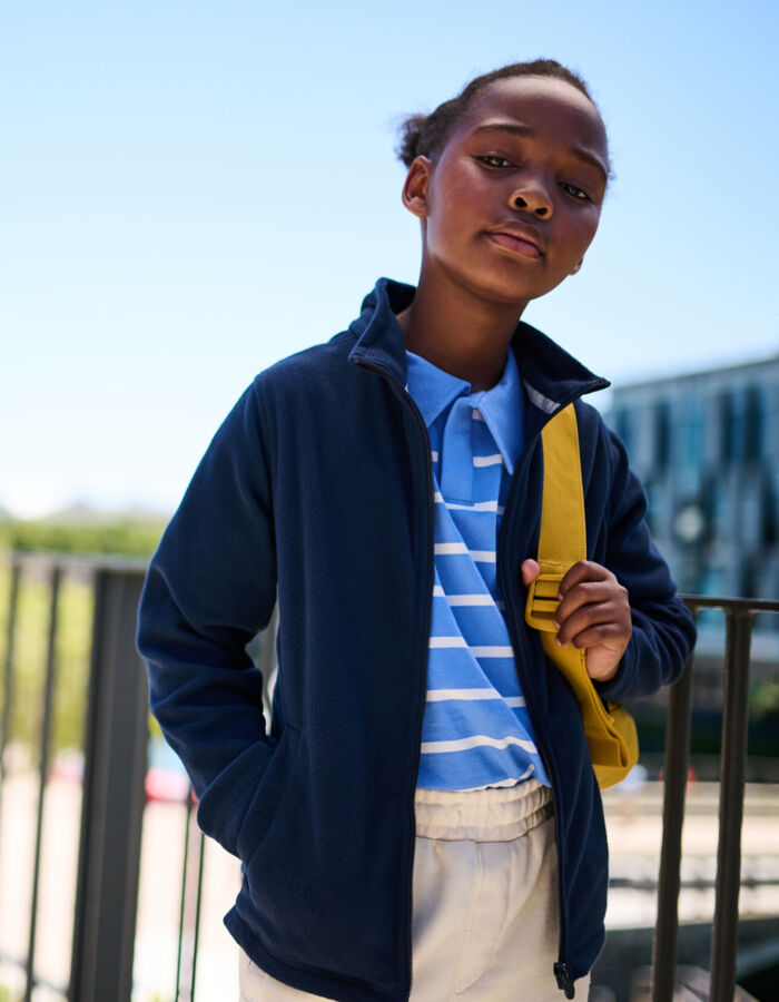 Regatta Junior Kid's Brigade II Full Zip Fleece TRF515 Kid's Brigade II Full Zip Fleece Thumbnail