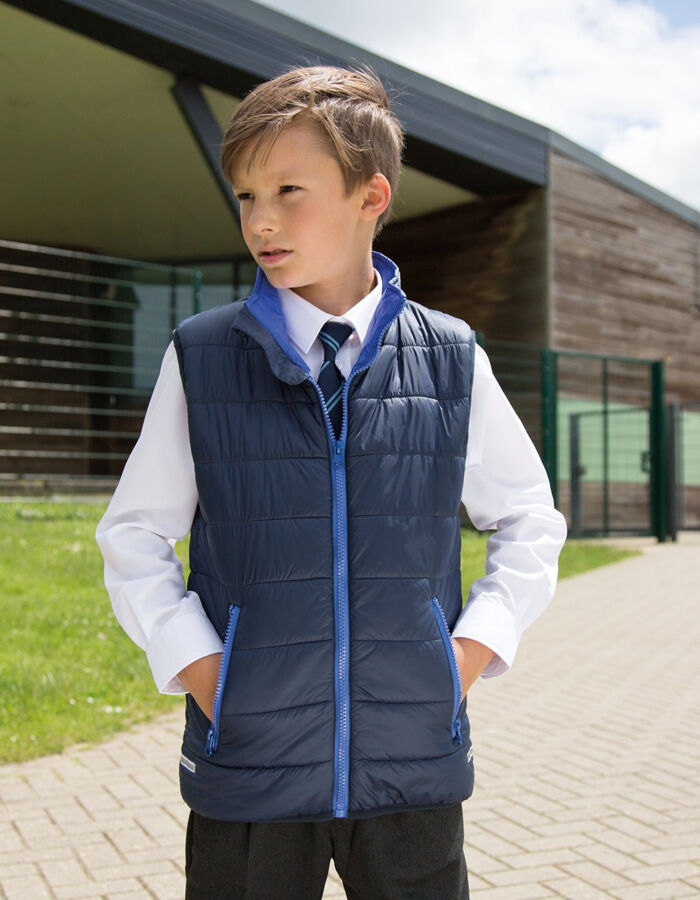 Result Core Child's Padded Bodywarmer R234JY Child's Padded Bodywarmer Thumbnail