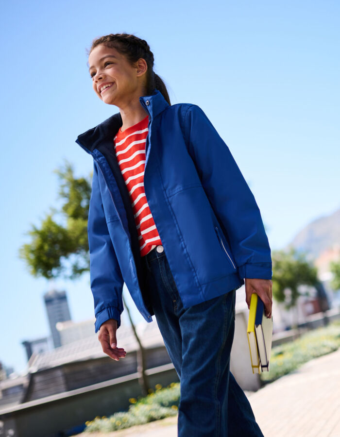 Regatta Junior Kid's Dover Fleece Lined Jacket TRW418 Kid's Dover Fleece Lined Jacket Thumbnail